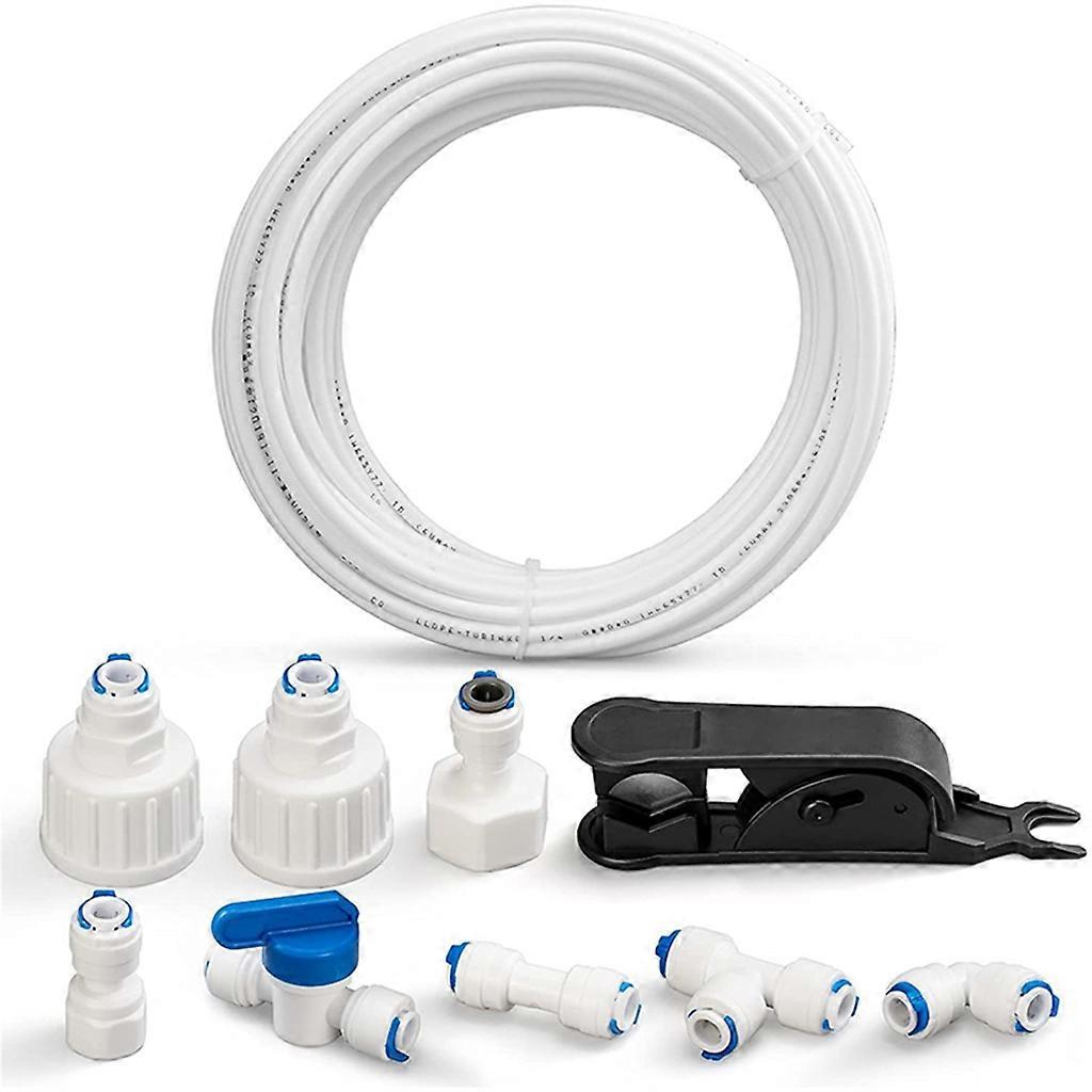 Filter System Connection Kit Water Supply Connector Set for Fridges Filter