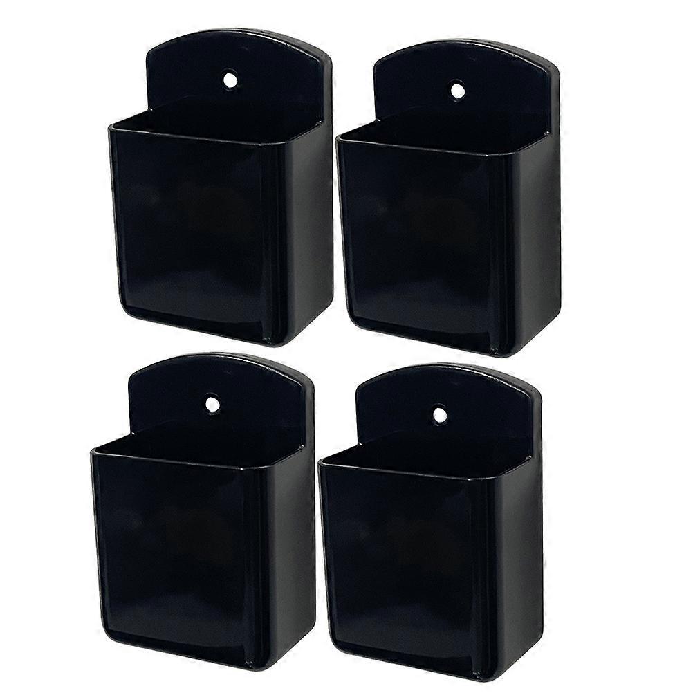 4pcs Wall Remote Control Holders No Drilling Remote Control Organizers Adhesive Wall Organizer