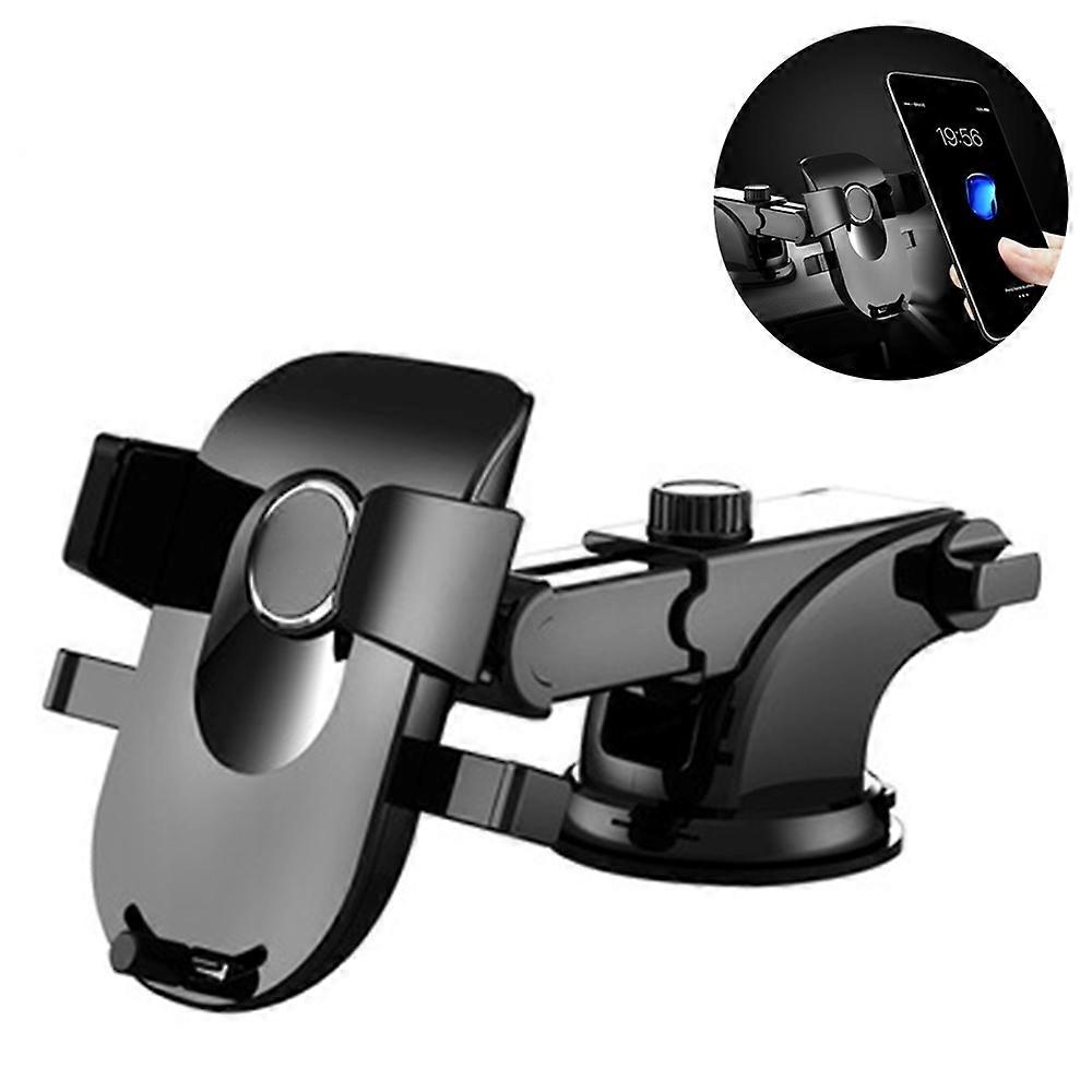 Suction cup type car bracket for car-mounted multifunctional navigation support frame in car