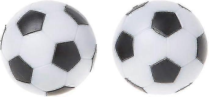 2Pieces Resin Foosball Table Soccer Ball Indoor Games Fussball Football 32mm 36mm - 32mm