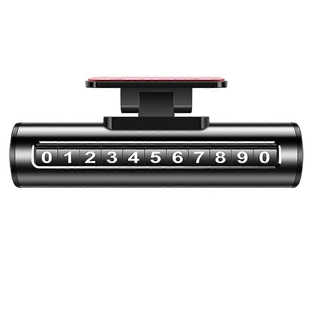 Creative Car Mobile Phone Number Car Parking Plate 2