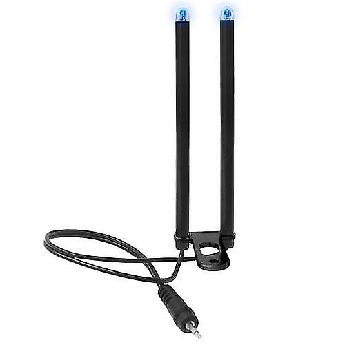 Bite Alarms Aluminium Alloy Windproof Stick With Led Light Bite Alarm Windshield Bar Windproof Fishing Rod Connector Carp Fishing Tackle