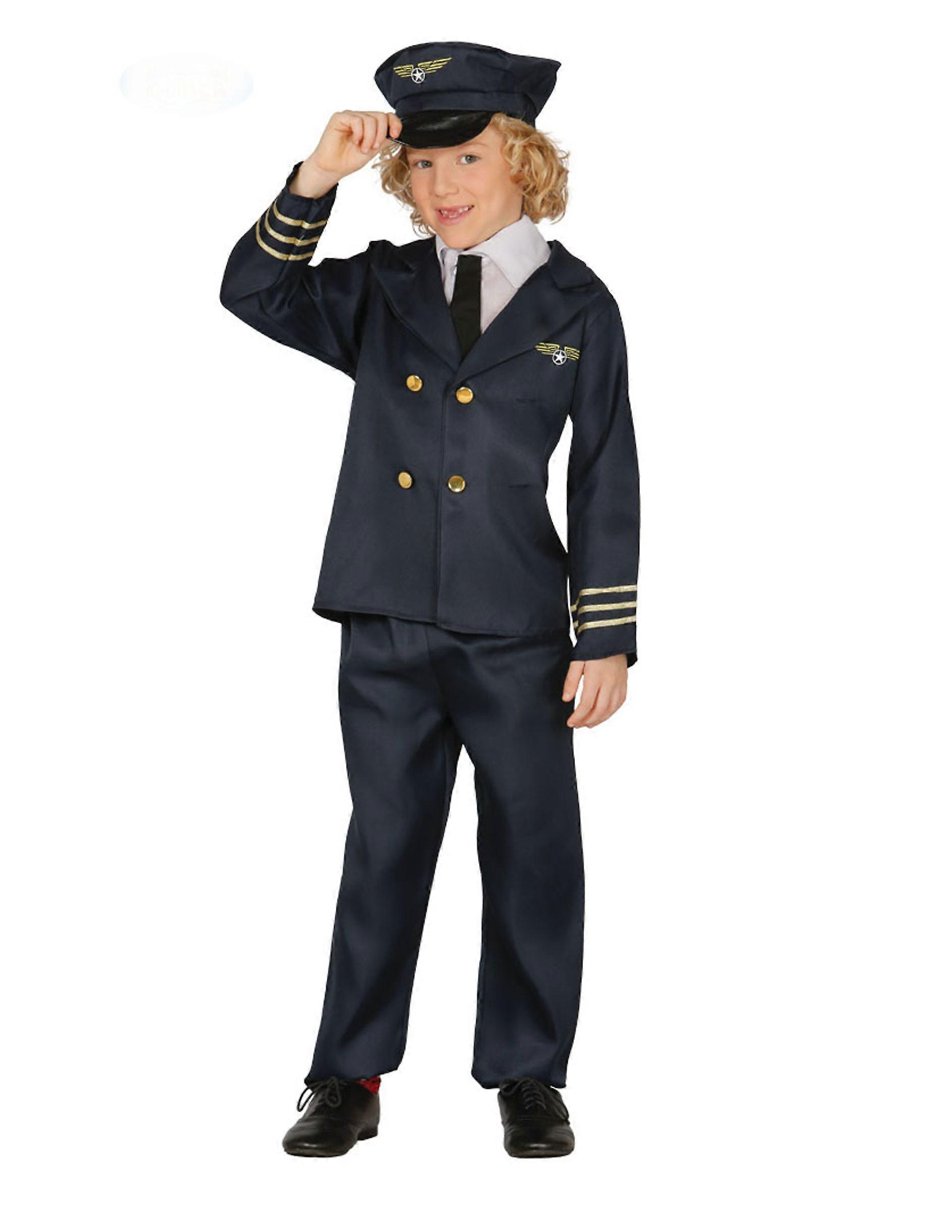 Boy pilot disguise