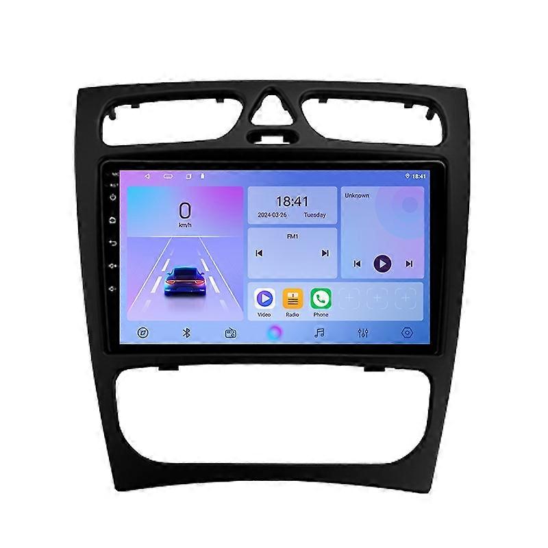 For Mercedes Benz C Class S203 CL203 2000-2004 Car Radio Video Player WIFI Navigation GPS