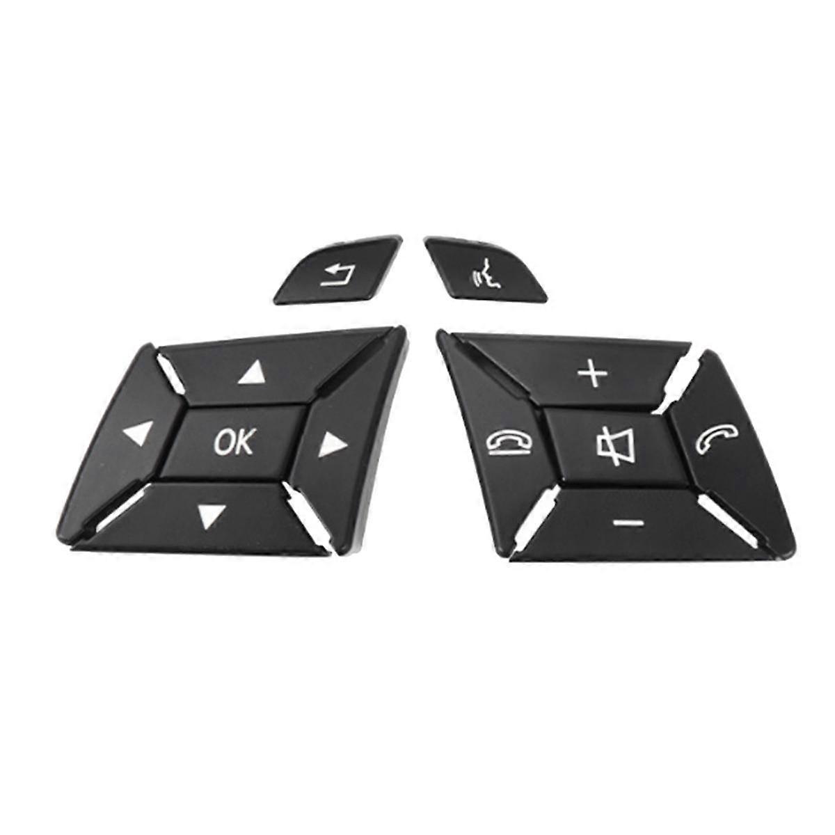 Car Steering Wheel Multifunction Switch Buttons 1669052800 1669052900 for ML Class W166 W292 Black