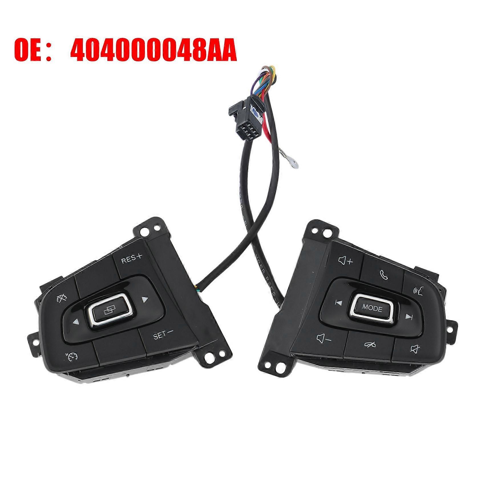Car Multi-Function Steering Switch Buttons for 4 5X 404000048AA Audio Cruise Control Button