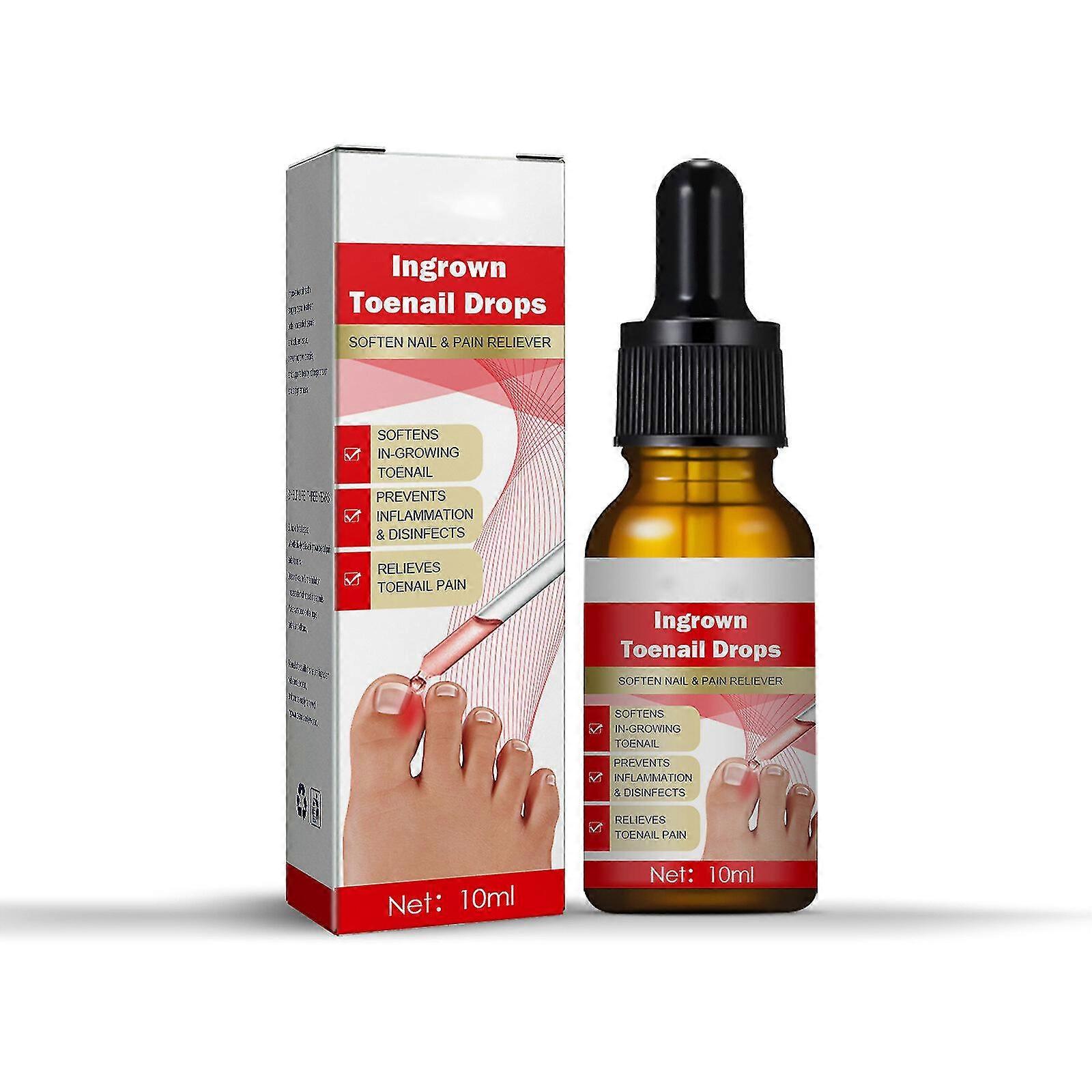 Ingrowth Toenail Drops Ingrown Toenail Correction Treatment Oil Nail Plasticiser Oil for Ingrown Toenails