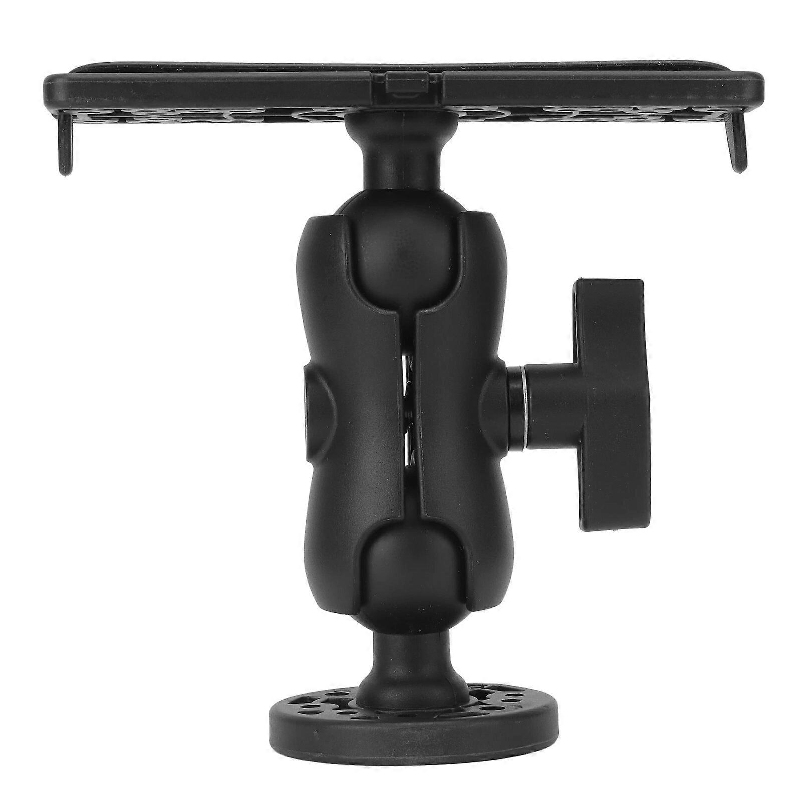 Ball Mount Fish Finder Holder Portable 360 Degree Rotating Fish Finder Mounting Plate Navigation Kayak Accessories for Canoeing