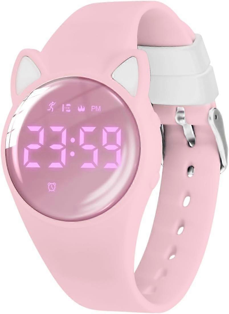 Morakot Fitness Tracker per bambini, Orologio per bambini per ragazze Orologi per ragazzi Età 3-15, Orologio digitale con sveglia, Pedometro, Crono...