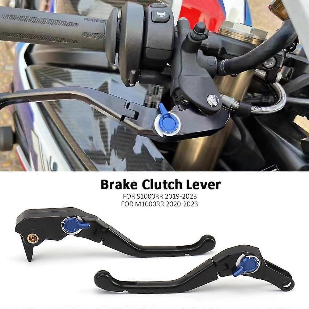 Nuovo set di leve del freno della frizione Leve della maniglia pieghevoli regolabili Accessori per moto per BMW S1000RR 2019-2023 M1000RR 2020-2023