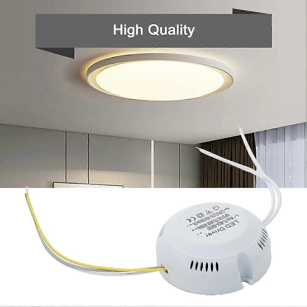 LED Driver AC 176-265V 8-24W Ceiling Driver Round Driver Lighting Transform For Ceiling Lamp Light Bulb Lighting Accessories