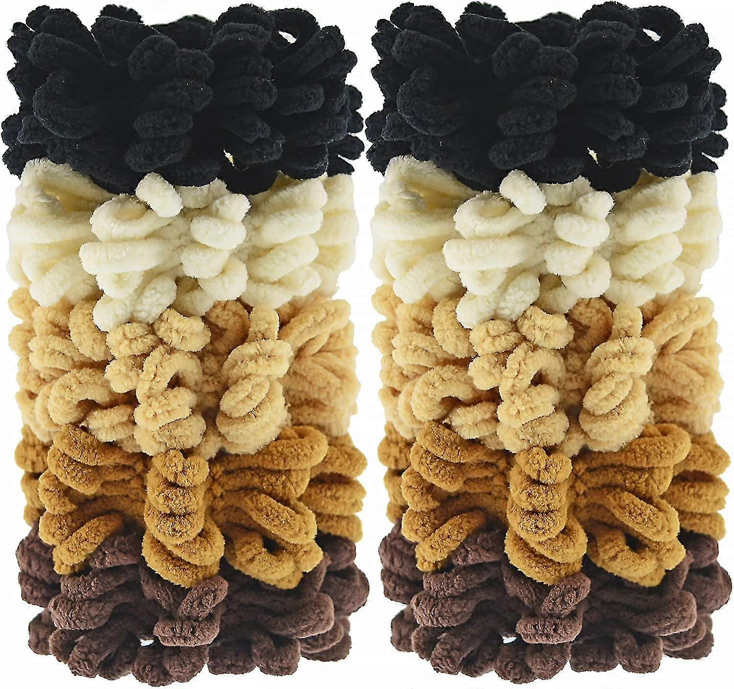 10 Pcs Neutral Color Scrunchies