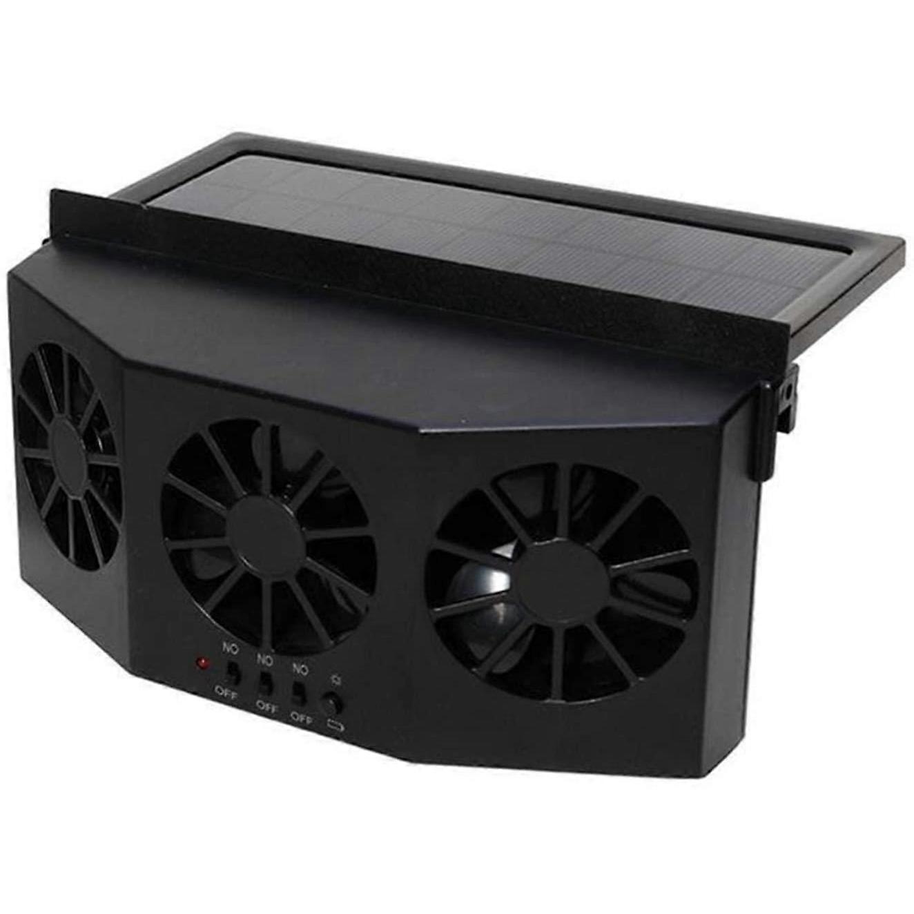 Solar Powered Car Ventilator, Solar Powered Car Exhaust Fan, Car Radiator,Vehicle Cooling Tool Elim