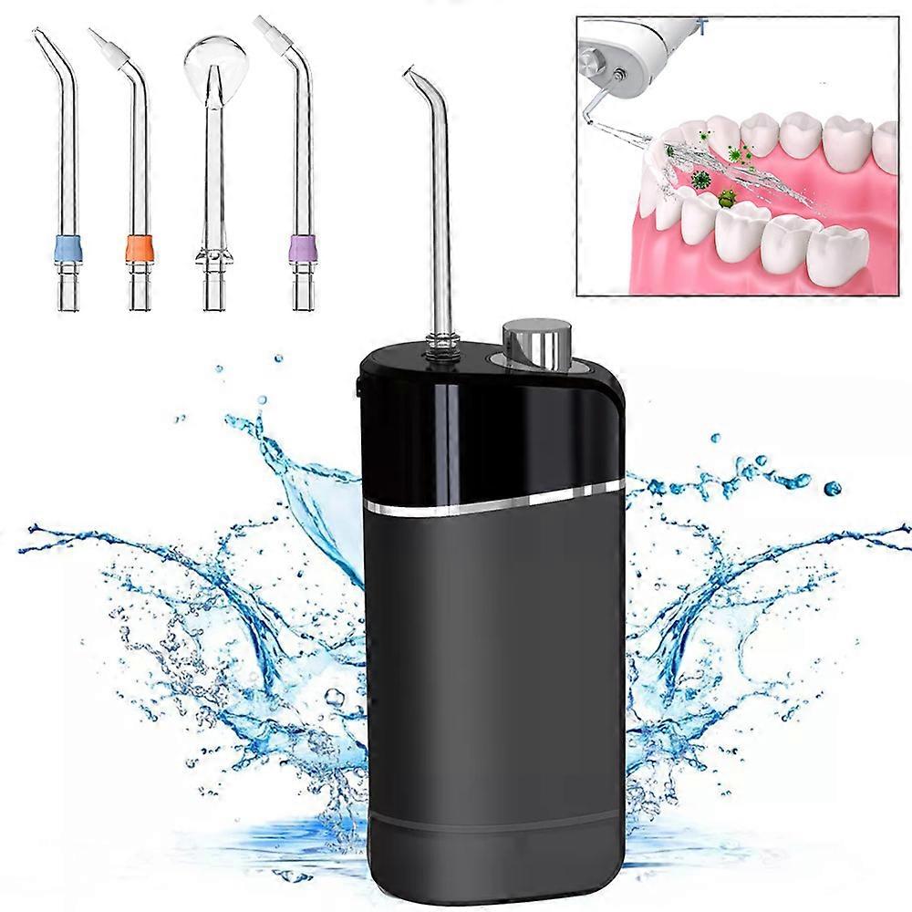 Water Flosser Teeth Cleaner 7 Jet Tips Dental Floss Oral Irrigator Portable