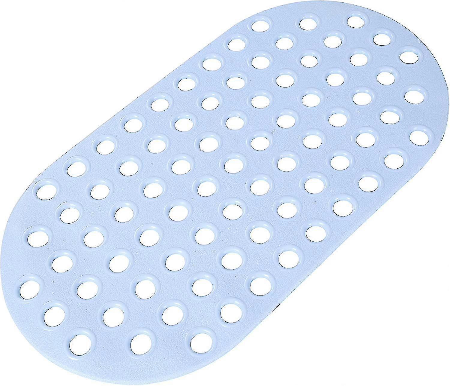 Bathtub And Shower Mat, Non Slip, Machine Washable, Perfect Bath Mat For Tub And Shower For Kids And Elderly, 29 X15 Inch, Blue