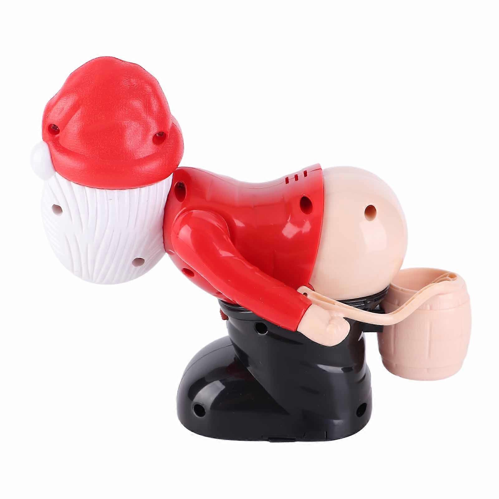 Xmas Bubble Machine Button Control Funny Bubble Maker for Festival Party Carnival Gathering