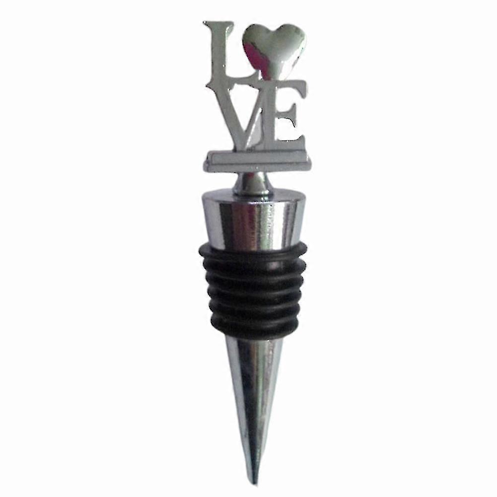 Reusable Love Letter Zinc Bottle Stopper
