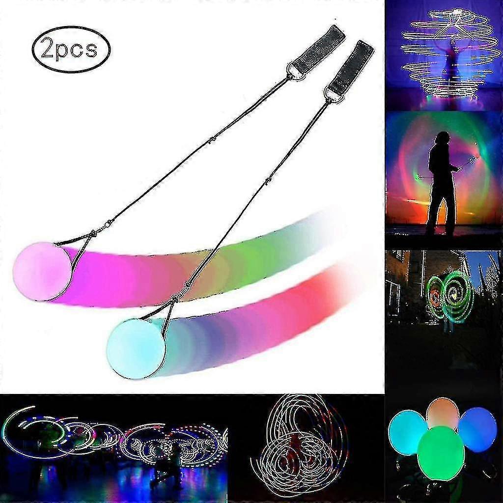 led luminous hand flick ball button colorful luminous flick ball
