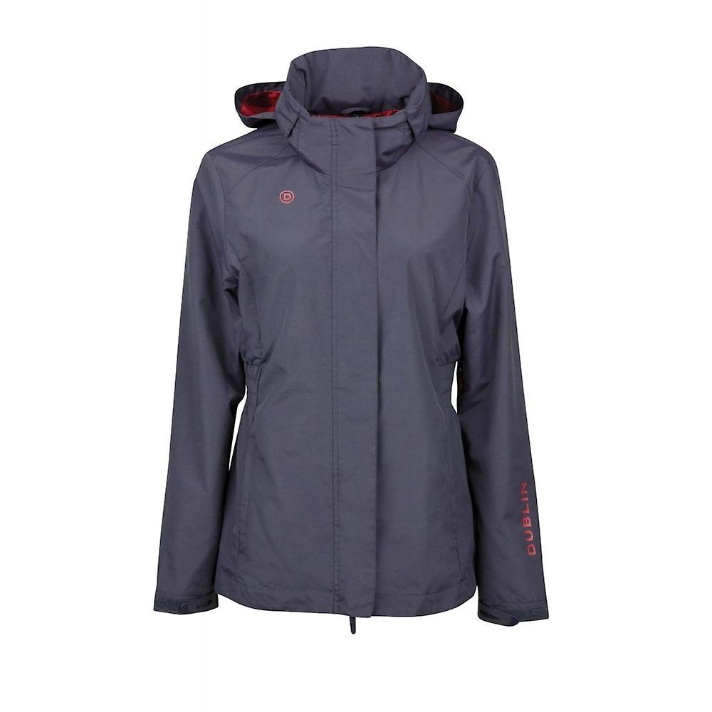 Dublin Peyton Womens Waterproof Jacket - Ink Navy Blue