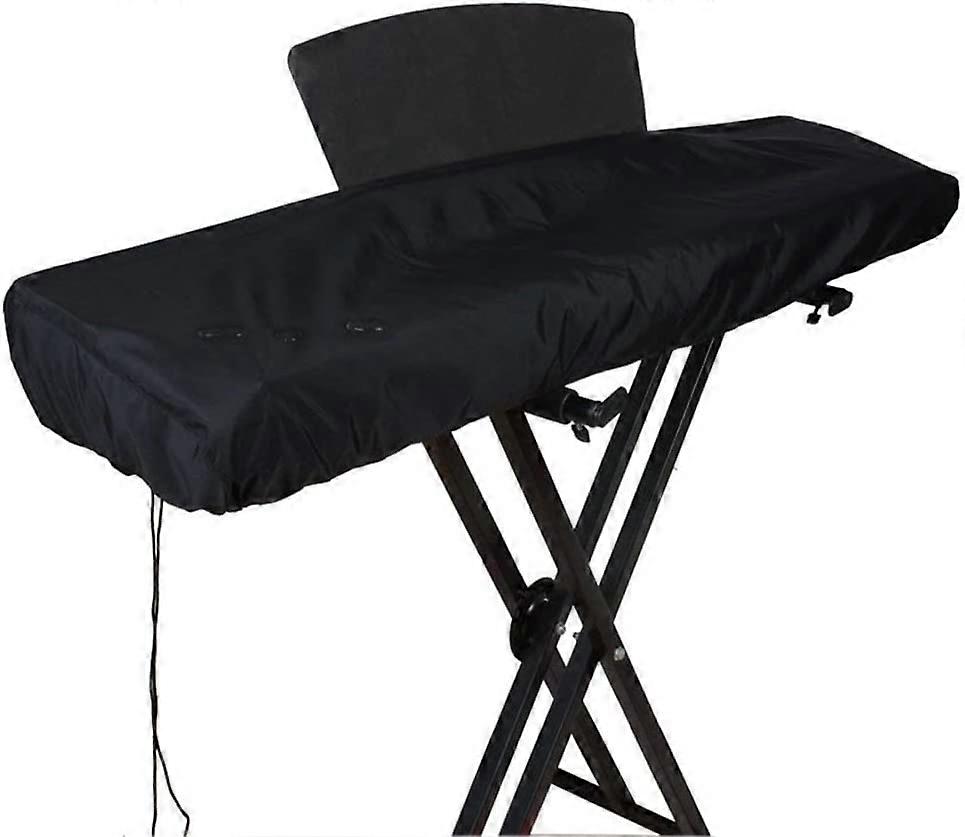 61 Key Keyboard Cover/Waterproof Electronic Piano Keyboard Dust Cover with Drawstring made of 420D Oxford
