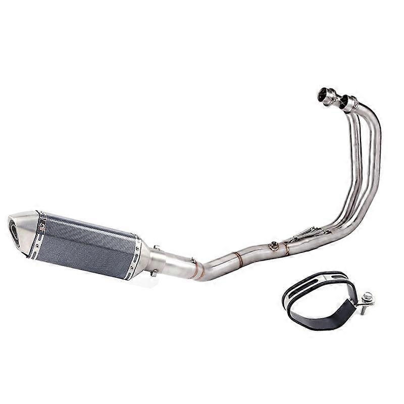 R3 MT03 Full System Eksos For Yamaha MT03 R3 Eksos Lyddemper Unnslipper Lyddemper 2020 - 2023 År