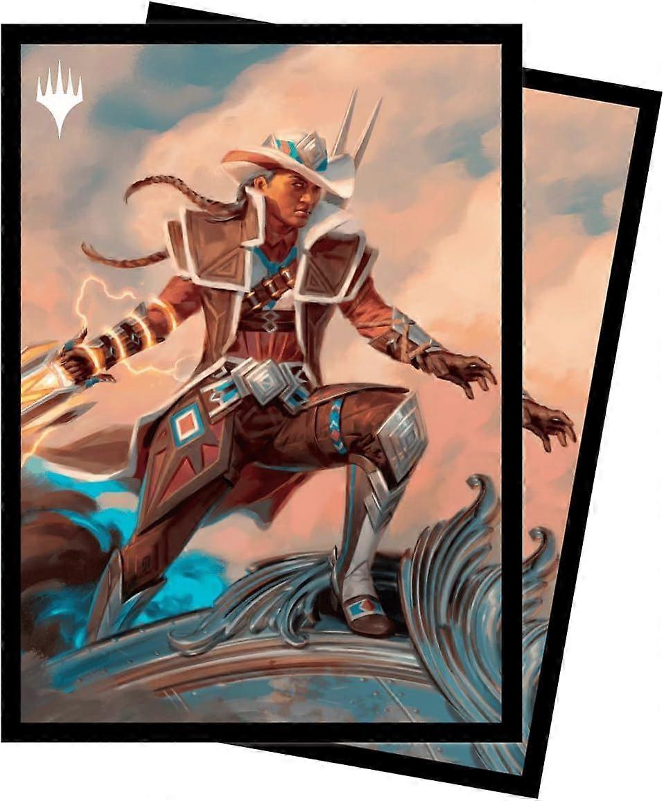 MTG Outlaws of Thunder Junction 100ct Προστατευτικό κατάστρωμα μανίκια Key Art 5