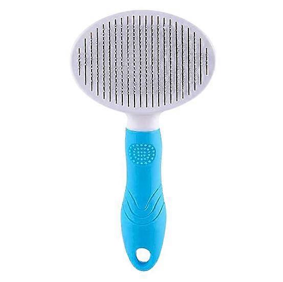 Pet Grooming Brush With Non-Slip Handle