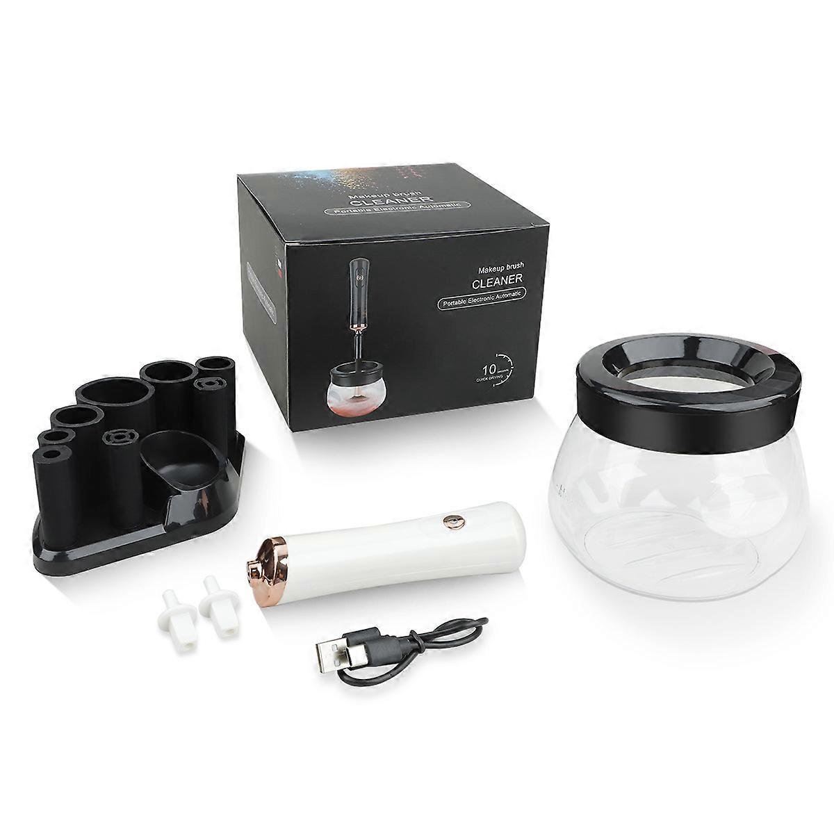 Electric Makeup Brush Cleaner And Dryer Machine For Any Size Brushes Type-C Charged Multi-function Adjustable Fg