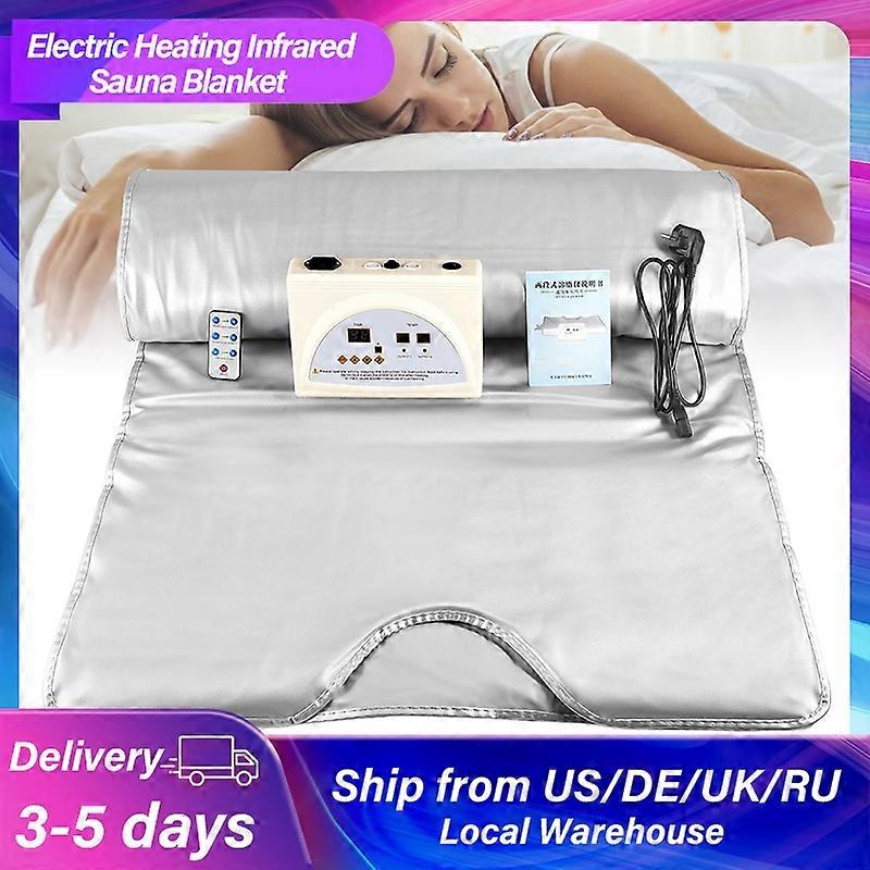 电加热毯 Infrare 桑拿毯减肥排毒热桑拿毯 PU 防水家用欧盟库存