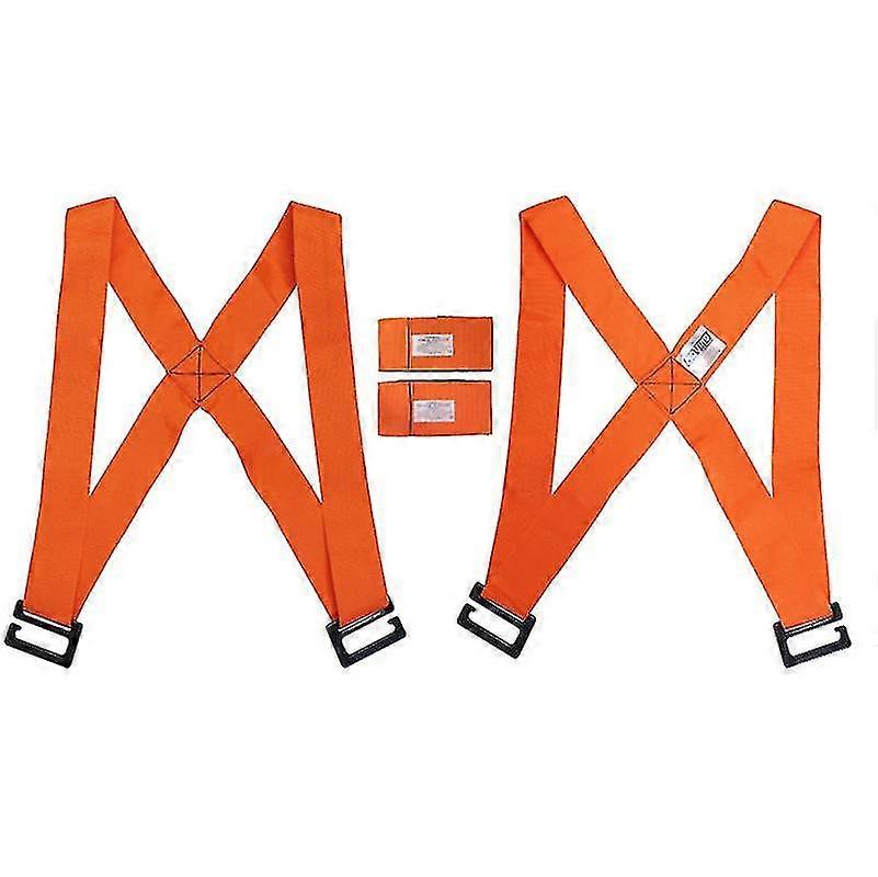 Heavy Duty 2 Pack Adjustable Furniture Moving Straps - 2 Person Shoulder Carrying Straps for Lifting and Moving