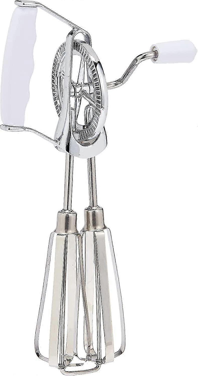 Rotary Hand Whisk, Stainless Steel