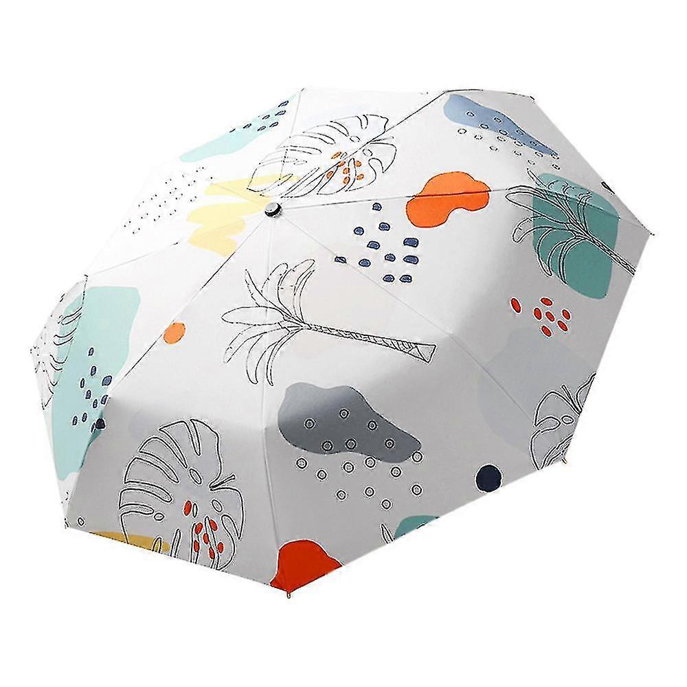 Automatic Umbrella,creative Refreshing Umbrella Automatic Folding Umbrella Anti Uv Sunblock Umbrella