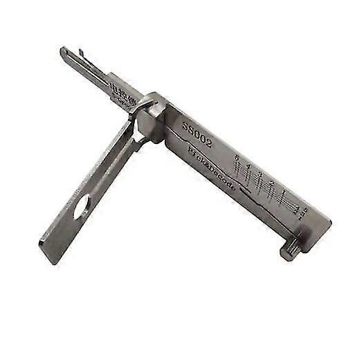 2 in 1 Pick Tools SS002 für Double S Groove Handwerkzeug Lishi Tool Lineal - Precision Lock Picking