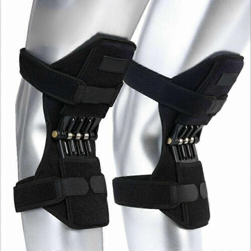 2PCS Power Lift Knee Support Pad Joint Brace Stabilizer Rebound Spring Force Kit