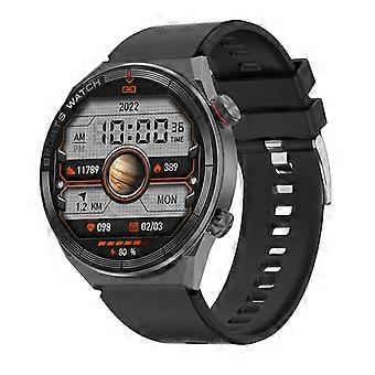 1.5-inch smart watch Bluetooth call heart rate music player smart bracelet step counting sports watch black