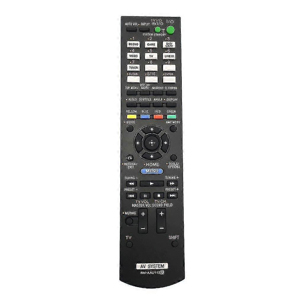 Hmwy-remote Control Suitable For Sony Tv Av System Audio Power Amplifier Rm-aau113 Controller