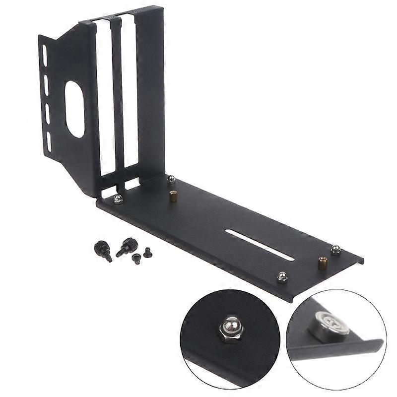 PCI-E Riser Graphics Card Vertically Kickstand Base Vertical GPU Bracket Holder