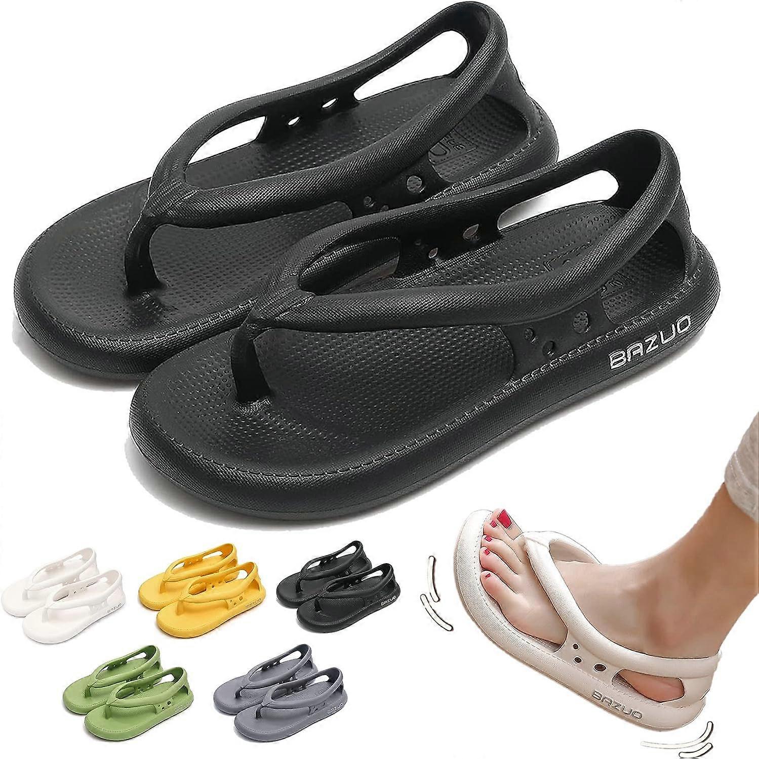 Couples Non-Slip Flip Flops Slippers, Cloudy Slides Summer Unisex Comfort Walking Flip Flops Sandals,100% New