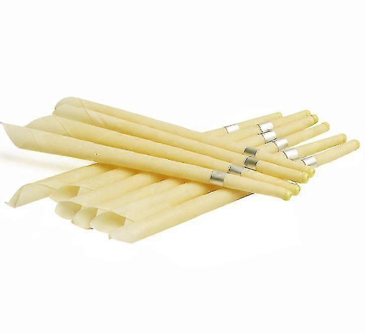 Öronvax ren borttagning Indiana Terapi Doft Candling Cone, 10 stycken, Gul