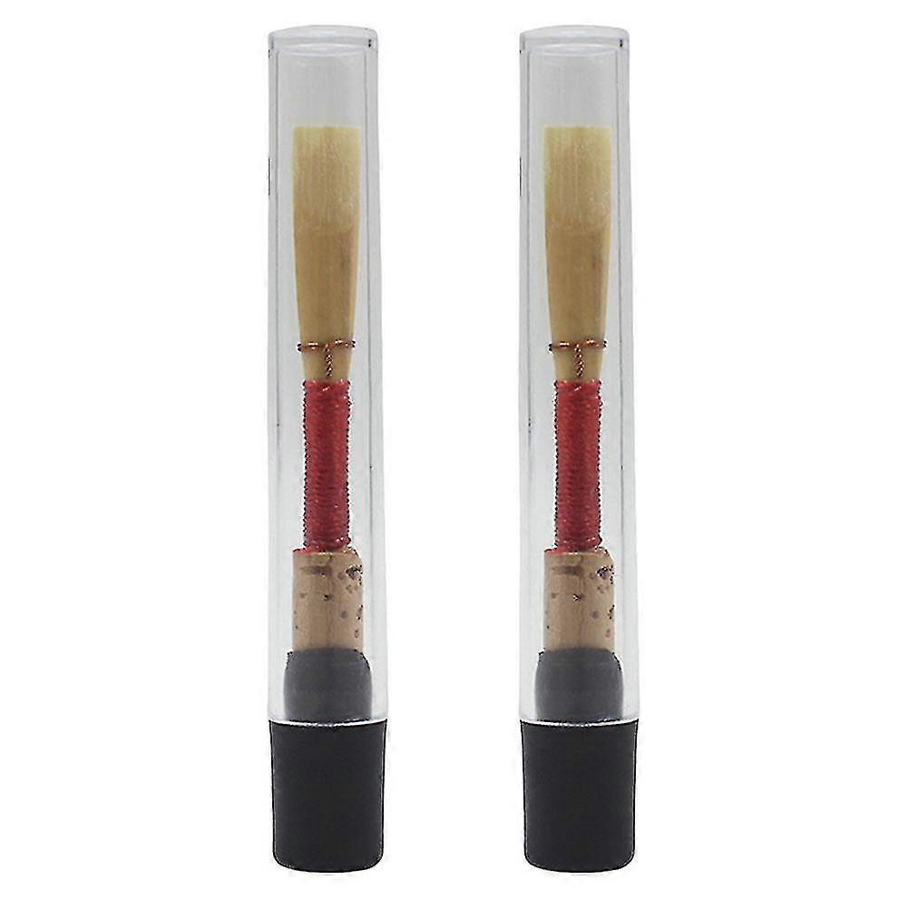 2pcs Durable Oboe Reeds Instrument Accessory Oboe Whistle (assorted Color)