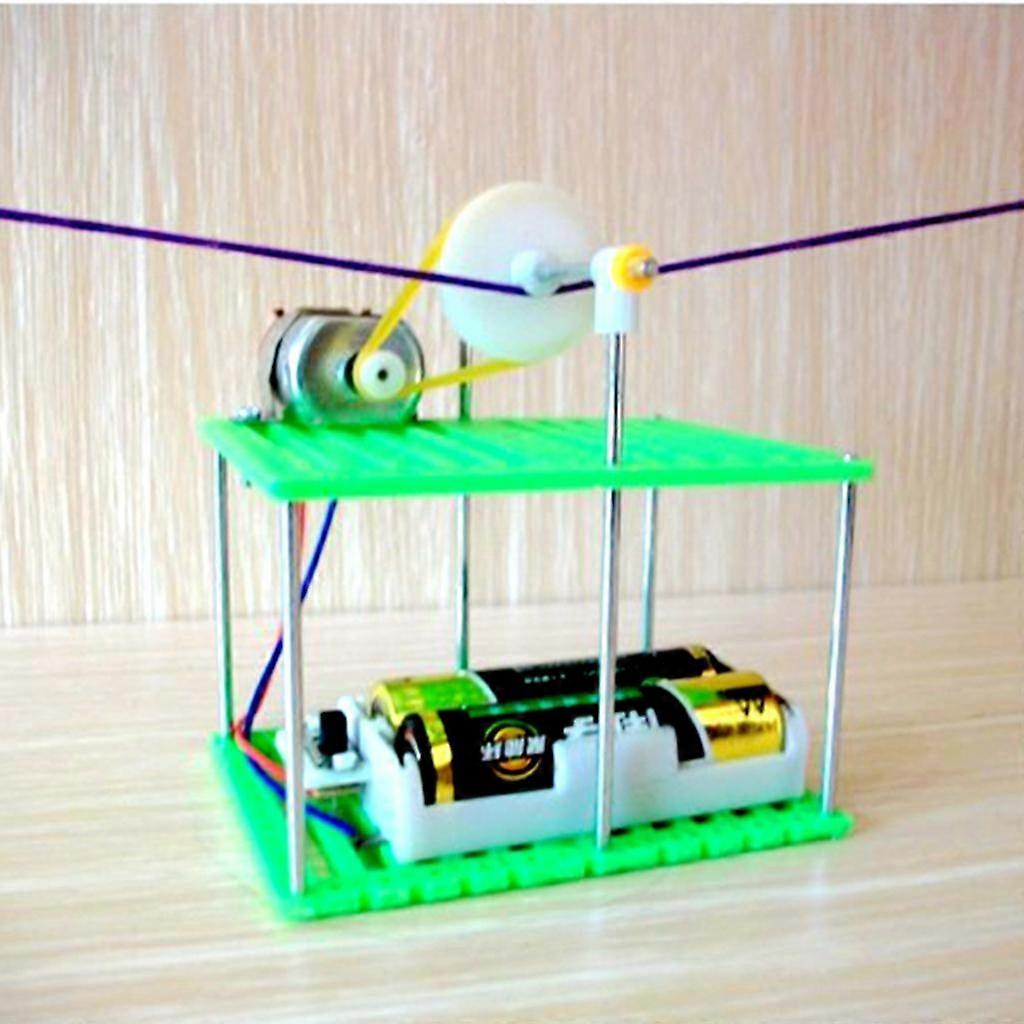 2x DIY Assembly Puzzle Electric Wire Car Children's Physics