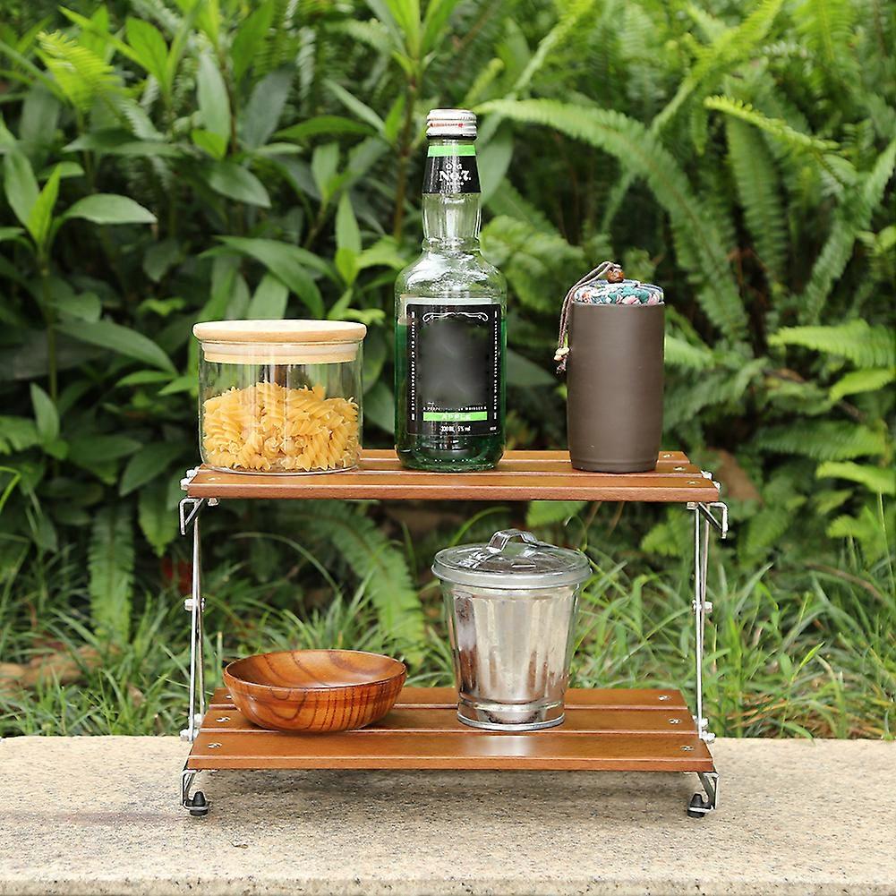 Portable campsite folding shelf, T1 beach, bearing capacity, multifunctional table, outdoor camping supplies, evaluation