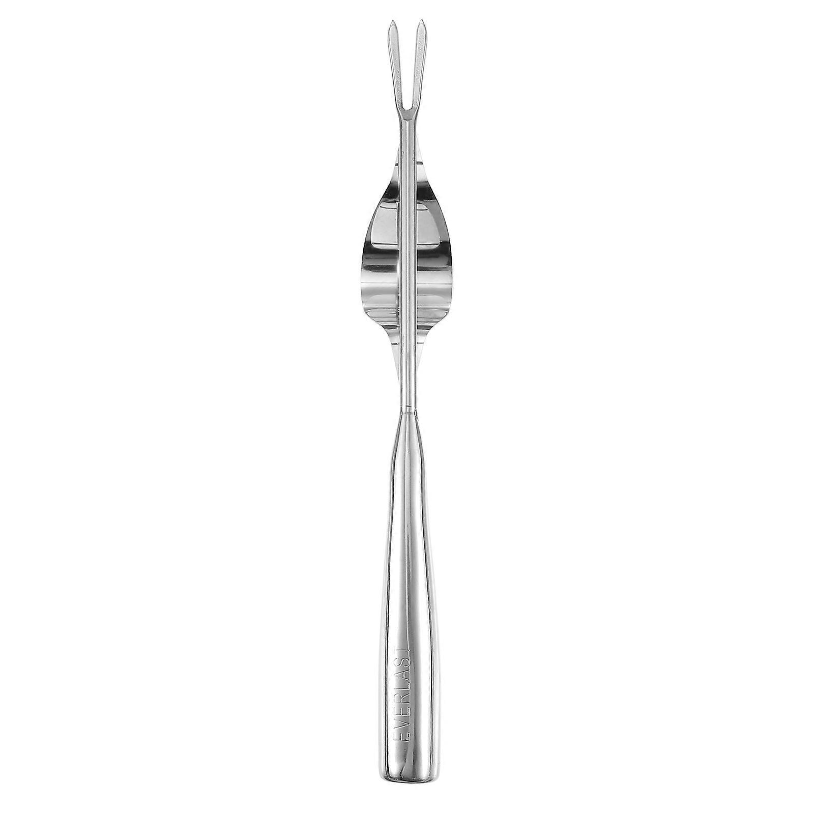 En acier inoxydable Weeder Puller Garden Remove Weeds Courtyard Weeding Fork