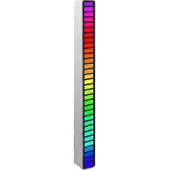 Rgb LED Microphone Sound Level Meter Sound Spectrum Display Analyzer Car