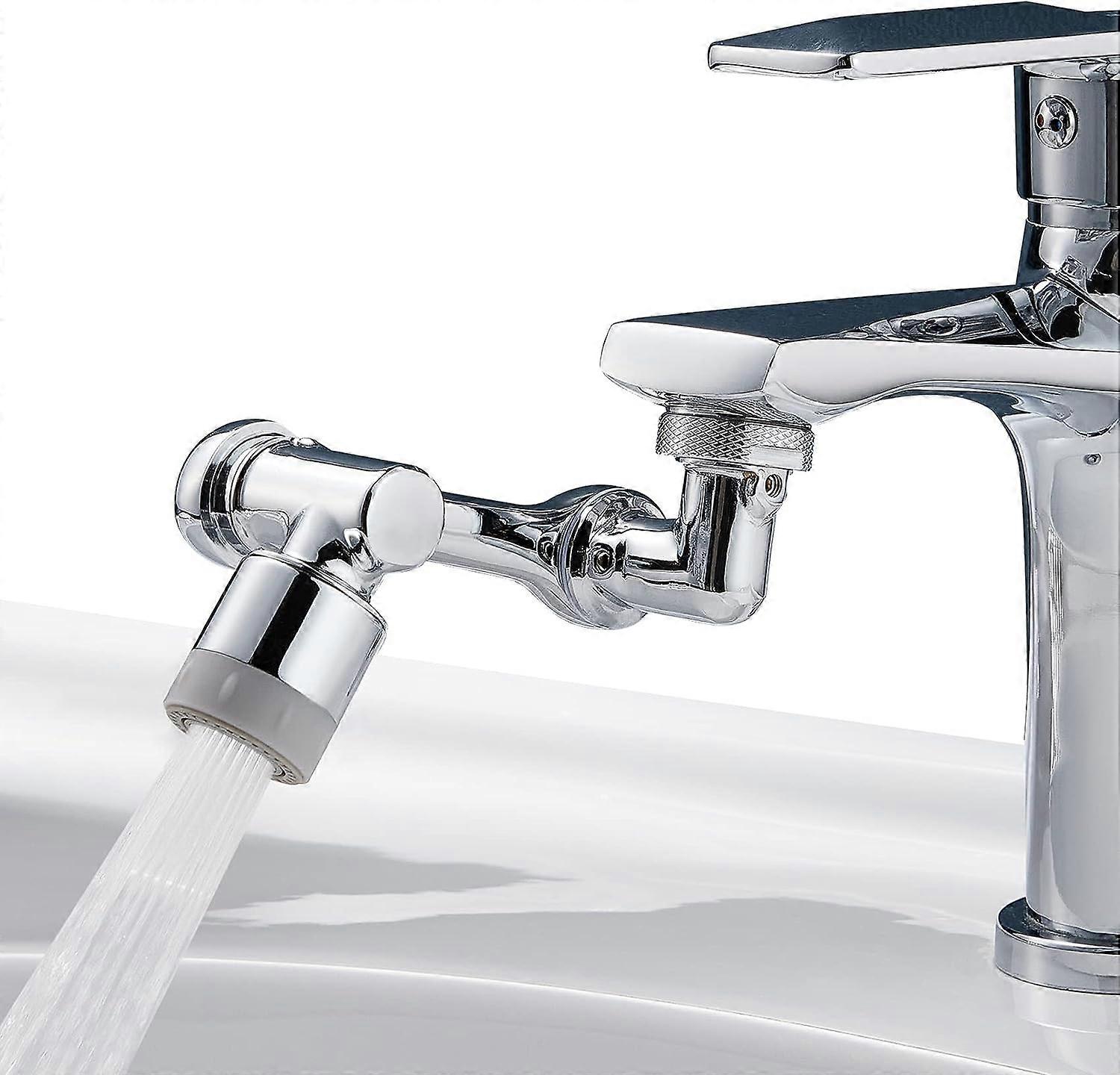 Multi-Angle Rotation Water Saving Faucet Aerator, Water Saver for Shower Faucet, Extension Filter Faucet Nozzle, Adaptable Sprayer on Faucet, Aerator