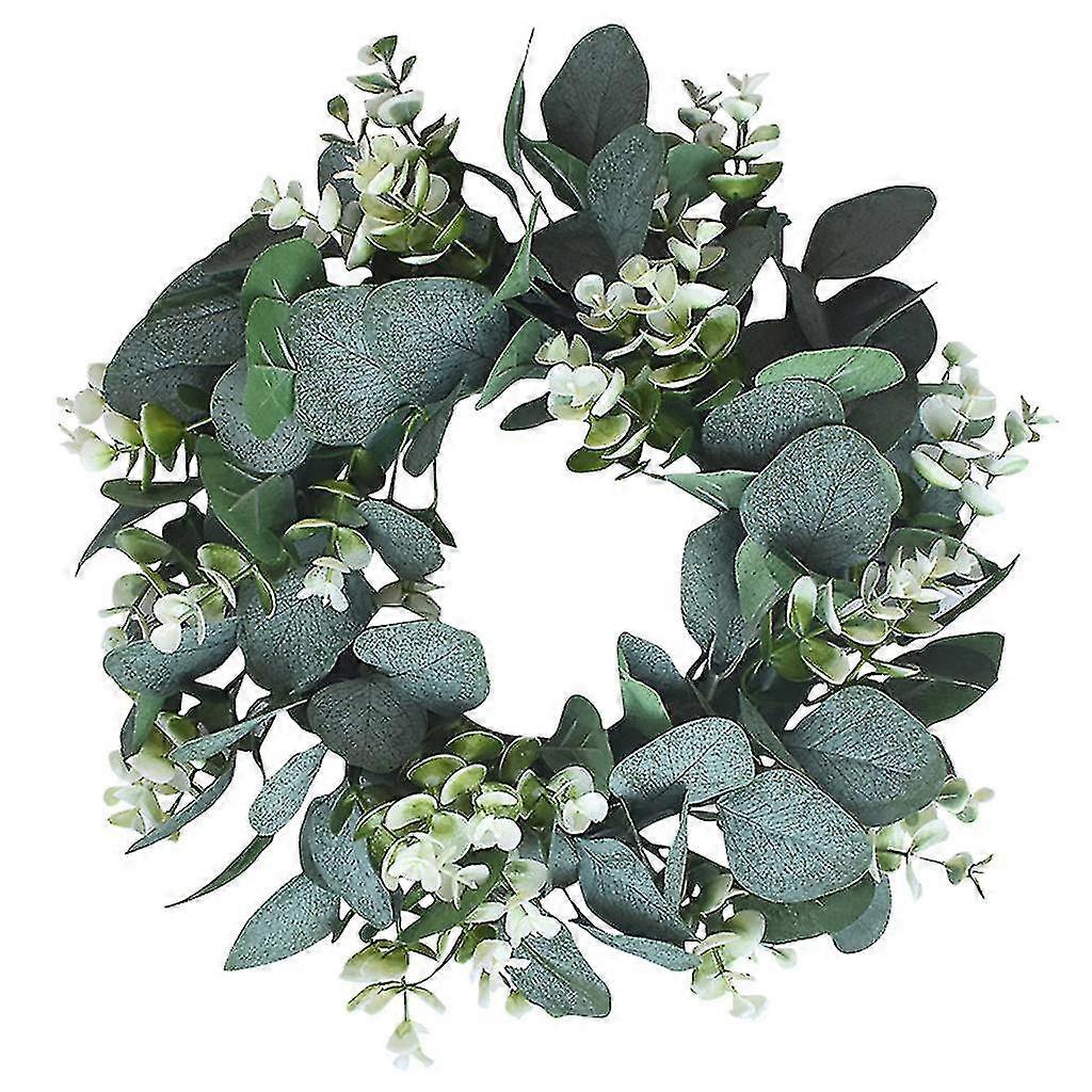 Simulation Garland Door Decoration Ring Small Thorn Door Leaf Wreath