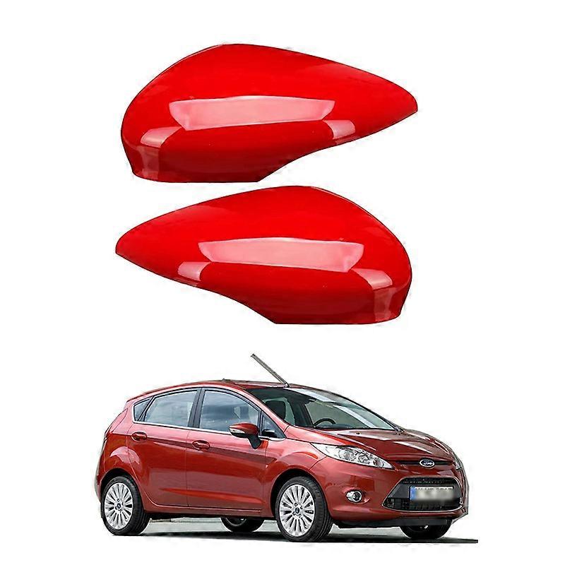 For 08-17 Ford Fiesta Mk7 Rearview Mirror Cover Rearview Mirror Side Mirror Cover Shell
