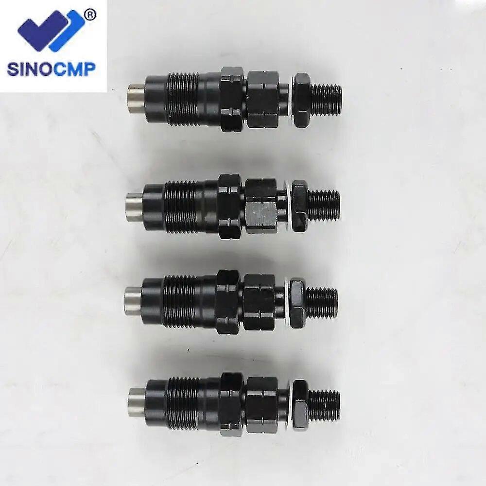 4 stuks 4jg2 4jg2t motor brandstofinjectorset 105007-1240 8-97140624-0 voor Isuzu motor TCM Komatsu Hyster heftruckonderdelen nieuw