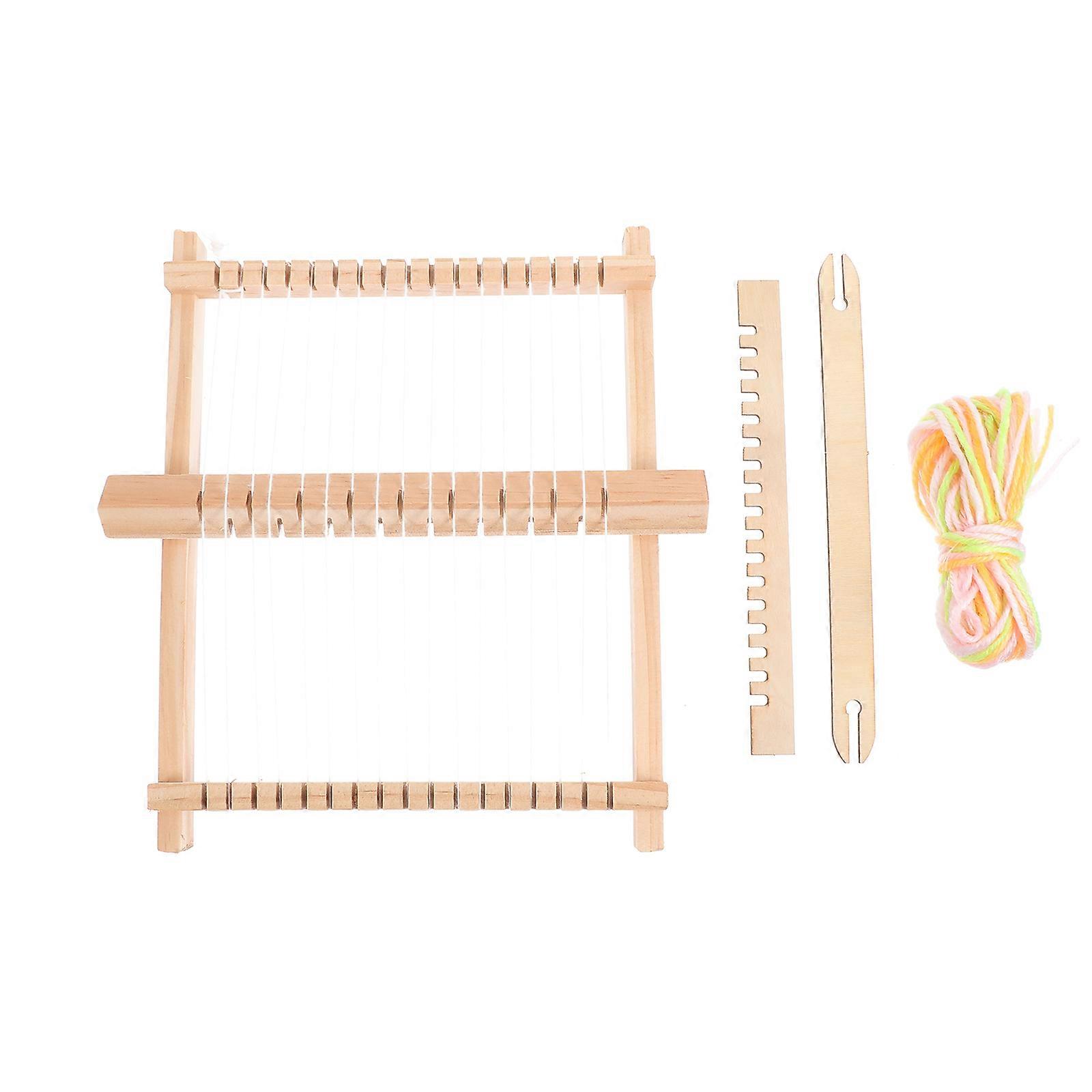 1pc Handmade DIY Loom Intellectual Development Toy Child Weaving Machine