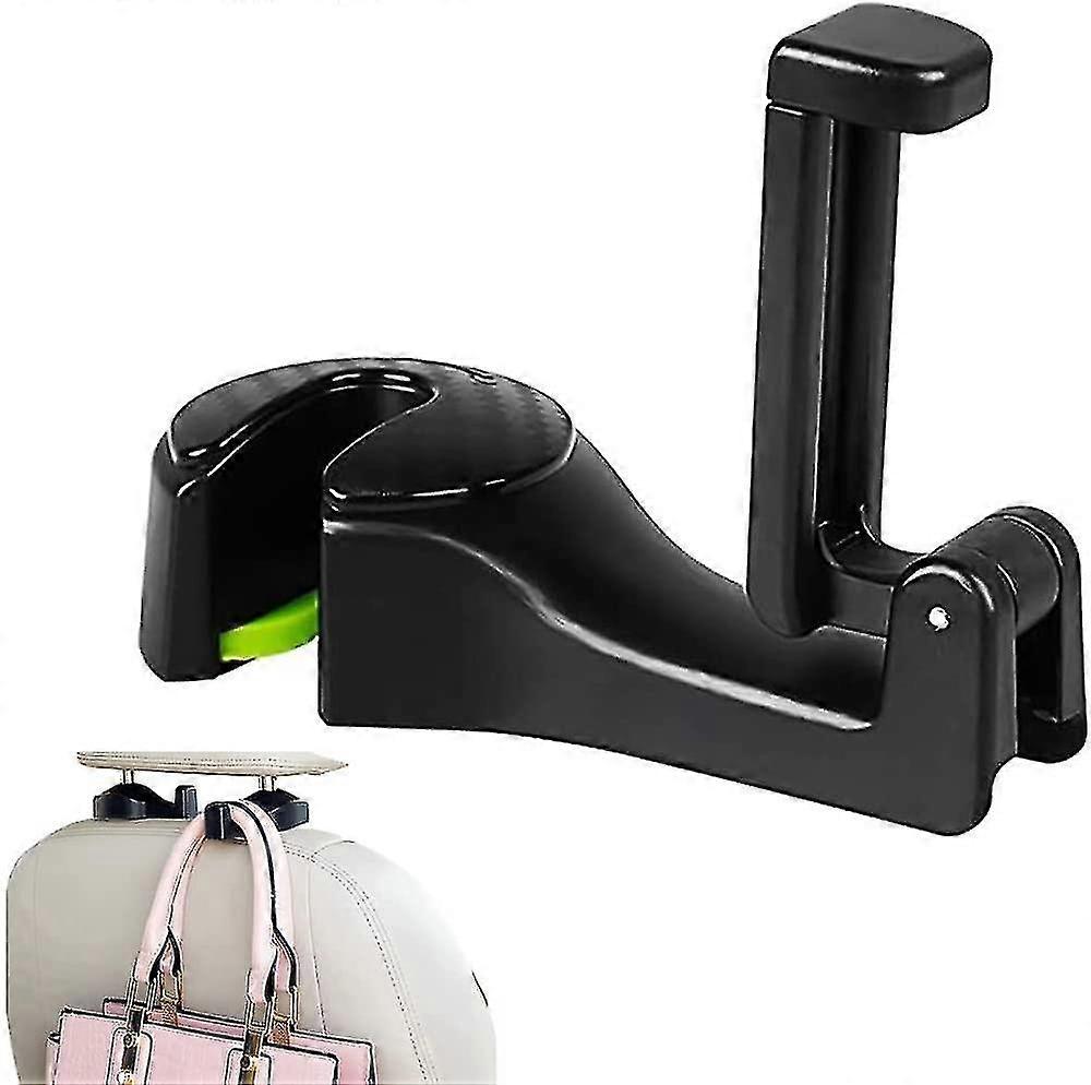2 Pieces Car Seat Hook, Car Bag Hanger, Seat Headrest Hook, Multi-function Auto